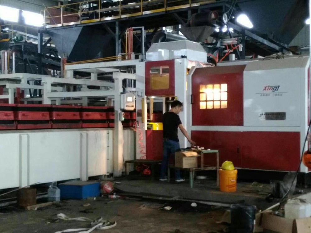 浙江兆元機(jī)械兩臺全自動無箱造型機(jī)匹配兩條疊式全自動澆鑄線正式投產(chǎn)！